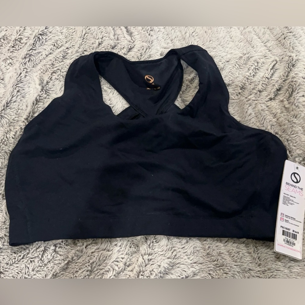 Workout Bra - NWT - Black 1X